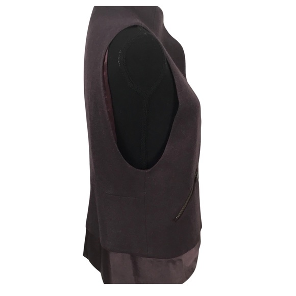 Yoshi Yoshi Plum Wool Look Pants Suit Size 2 - Picture 2 of 13